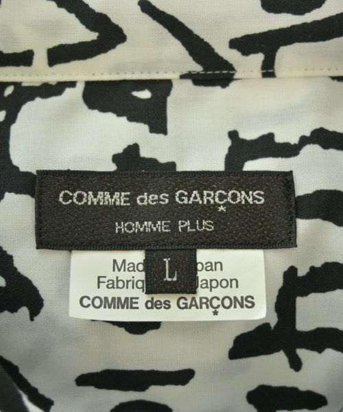 COMME des GARCONS HOMME PLUS（コムデギャルソンオムプリュス）カジュアルシャツ 白 サイズ:L メンズ/2200673088079