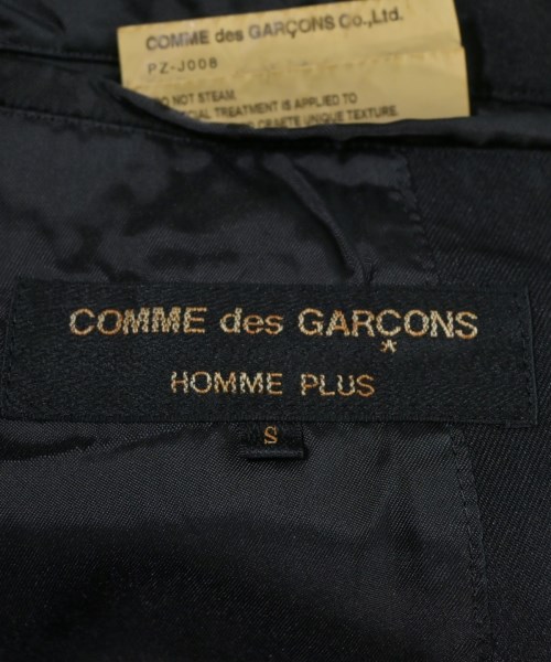 COMME des GARCONS HOMME PLUS（コムデギャルソンオムプリュス）カジュアルジャケット 黒 サイズ:S メンズ/2200673511034
