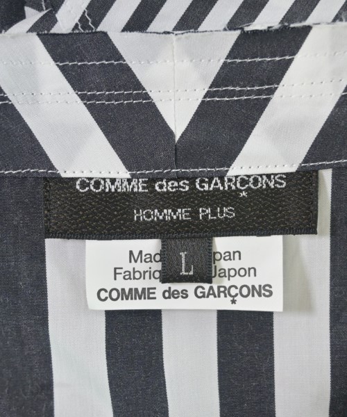 COMME des GARCONS HOMME PLUS（コムデギャルソンオムプリュス）カジュアルシャツ 黒 サイズ:L メンズ/2200670582075