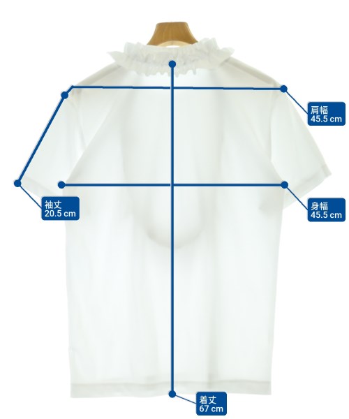 COMME des GARCONS HOMME PLUS（コムデギャルソンオムプリュス）Tシャツ・カットソー 白 サイズ:-(M位) メンズ/2200670582082
