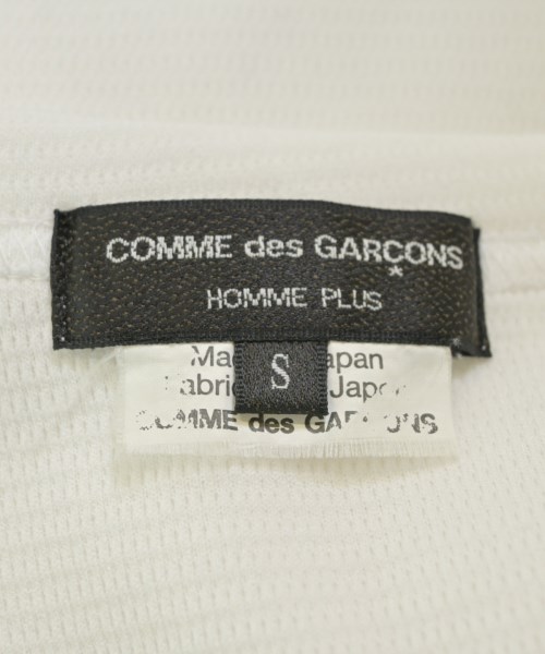COMME des GARCONS HOMME PLUS（コムデギャルソンオムプリュス）Tシャツ・カットソー 白 サイズ:S メンズ/2200675122214