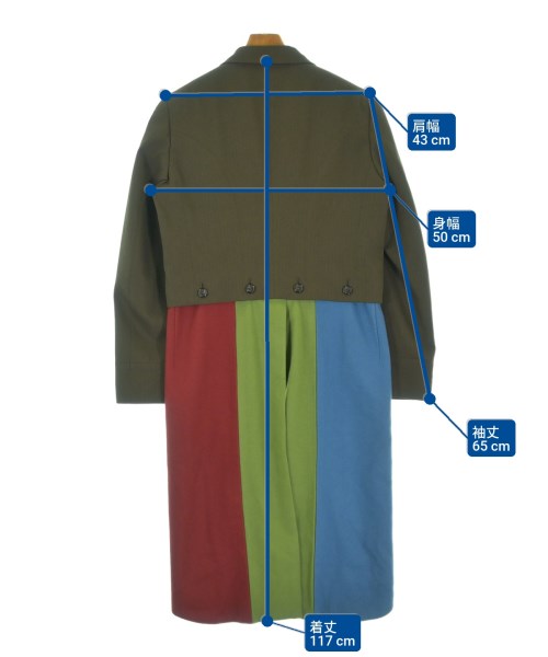 COMME des GARCONS HOMME PLUS（コムデギャルソンオムプリュス）カジュアルジャケット カーキ サイズ:S メンズ/2200675275019