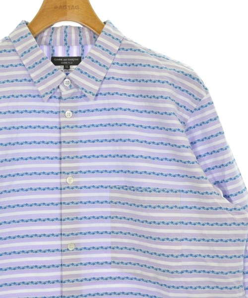 COMME des GARCONS HOMME PLUS（コムデギャルソンオムプリュス）カジュアルシャツ 紫 サイズ:XL メンズ/2200675470018
