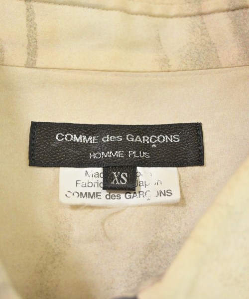 COMME des GARCONS HOMME PLUS（コムデギャルソンオムプリュス）カジュアルシャツ ベージュ サイズ:XS メンズ/2200675584029