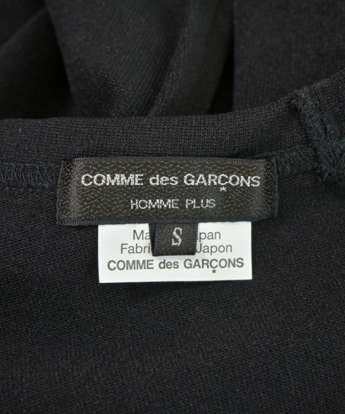 COMME des GARCONS HOMME PLUS（コムデギャルソンオムプリュス）Tシャツ・カットソー 黒 サイズ:S メンズ/2200675584043