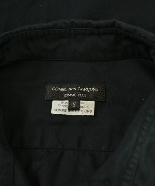 COMME des GARCONS HOMME PLUS（コムデギャルソンオムプリュス）カジュアルシャツ 黒 サイズ:S メンズ/2200672162084