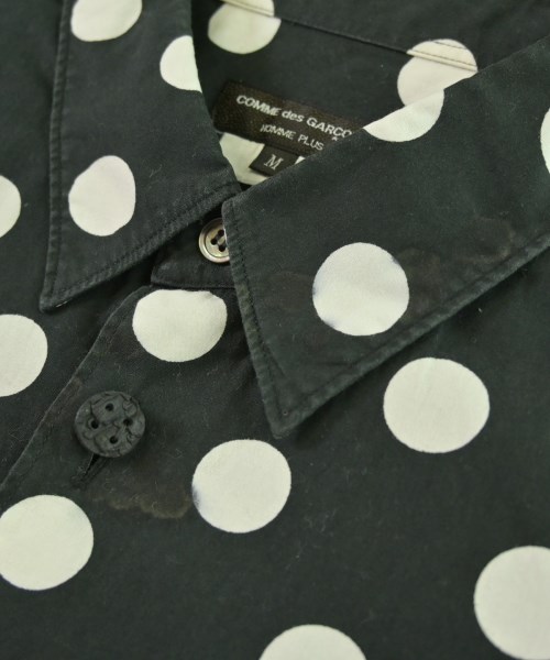 COMME des GARCONS HOMME PLUS（コムデギャルソンオムプリュス）カジュアルシャツ 黒 サイズ:M メンズ/2200672819100