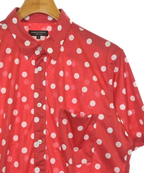 COMME des GARCONS HOMME PLUS（コムデギャルソンオムプリュス）カジュアルシャツ 赤 サイズ:M メンズ/2200675759045