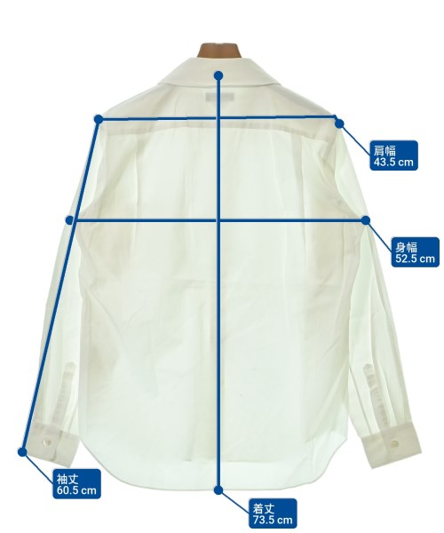 COMME des GARCONS HOMME PLUS（コムデギャルソンオムプリュス）カジュアルシャツ 白 サイズ:S メンズ/2200669227109