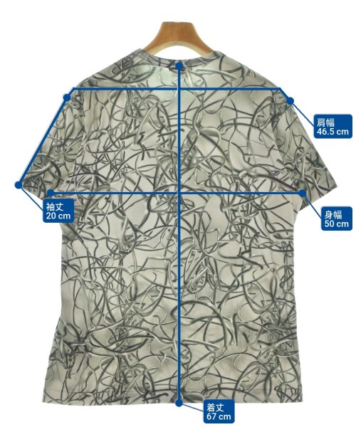 COMME des GARCONS HOMME PLUS（コムデギャルソンオムプリュス）Tシャツ・カットソー グレー サイズ:L メンズ/2200676200041