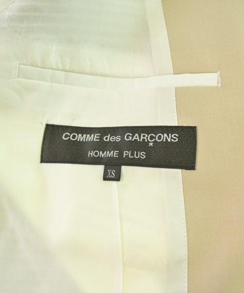 COMME des GARCONS HOMME PLUS（コムデギャルソンオムプリュス）テーラードジャケット ベージュ サイズ:XS メンズ/2200676303018