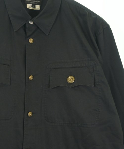 COMME des GARCONS HOMME PLUS（コムデギャルソンオムプリュス）カジュアルシャツ 黒 サイズ:M メンズ/2200676347012
