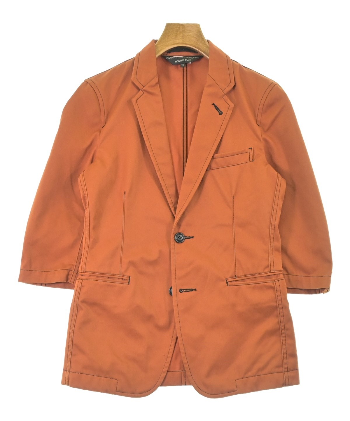 COMME des GARCONS コムデギャルソン ブラウス XS オレンジ 【古着】【中古】【送料無料】 COMME des GARCONS - COMME des GARCONS コムデギャルソン ブラウス XS