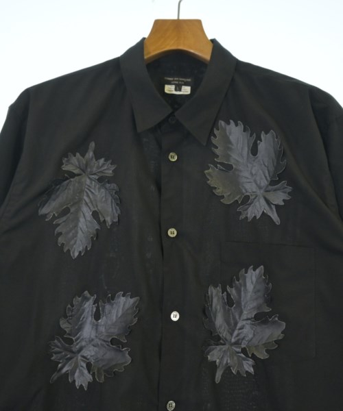 COMME des GARCONS HOMME PLUS（コムデギャルソンオムプリュス）カジュアルシャツ 黒 サイズ:L メンズ/2200677131047