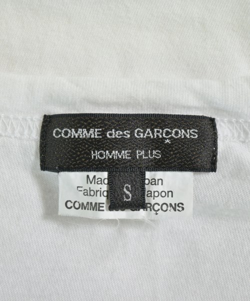 COMME des GARCONS HOMME PLUS（コムデギャルソンオムプリュス）Tシャツ・カットソー 白 サイズ:S メンズ/2200677835129
