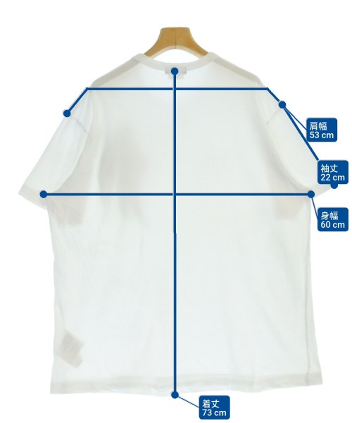 COMME des GARCONS HOMME PLUS（コムデギャルソンオムプリュス）Tシャツ・カットソー 白 サイズ:S メンズ/2200677835129