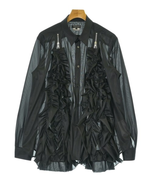 COMME des GARCONS HOMME PLUS(コムデギャルソンオムプリュス)カジュアルシャツ 黒 サイズ:L/2200677912059