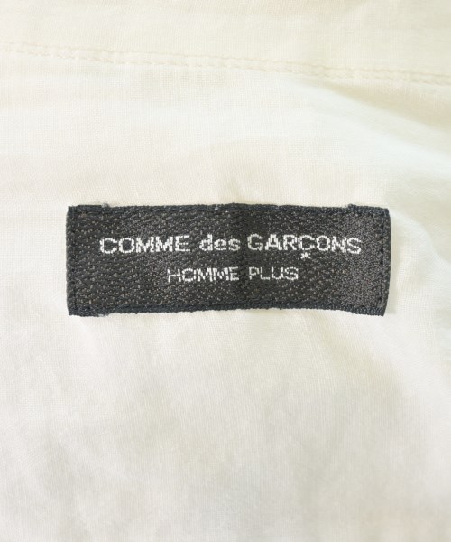 COMME des GARCONS HOMME PLUS（コムデギャルソンオムプリュス）カジュアルシャツ 白 サイズ:-(L位) メンズ/2200674380141