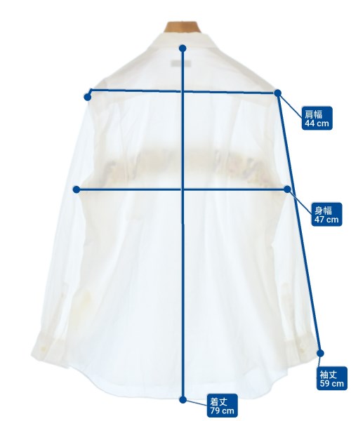 COMME des GARCONS HOMME PLUS（コムデギャルソンオムプリュス）カジュアルシャツ 白 サイズ:-(L位) メンズ/2200674380141