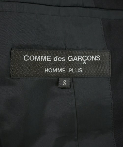 COMME des GARCONS HOMME PLUS（コムデギャルソンオムプリュス）テーラードジャケット 黒 サイズ:S メンズ/2200678565025