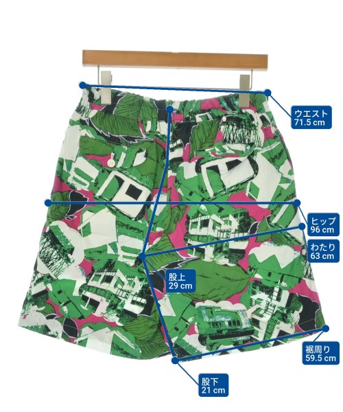 COMME des GARCONS HOMME PLUS（コムデギャルソンオムプリュス）ショートパンツ 緑 サイズ:S メンズ/2200678930120