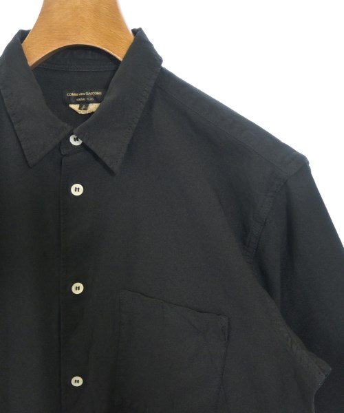 COMME des GARCONS HOMME PLUS（コムデギャルソンオムプリュス）カジュアルシャツ 黒 サイズ:S メンズ/2200679387077