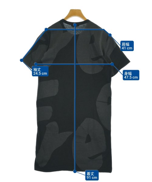 COMME des GARCONS HOMME PLUS（コムデギャルソンオムプリュス）Tシャツ・カットソー 黒 サイズ:M メンズ/2200679228080