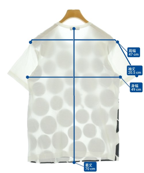 COMME des GARCONS HOMME PLUS（コムデギャルソンオムプリュス）Tシャツ・カットソー 白 サイズ:-(M位) メンズ/2200679228189