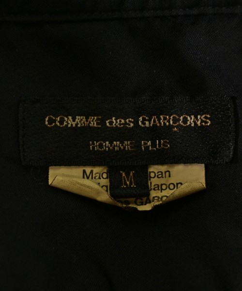 COMME des GARCONS HOMME PLUS（コムデギャルソンオムプリュス）カジュアルシャツ 黒 サイズ:M メンズ/2200680378040