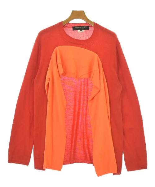 COMME des GARCONS HOMME PLUS(コムデギャルソンオムプリュス)ニット・セーター 赤 サイズ:M/2200676737066