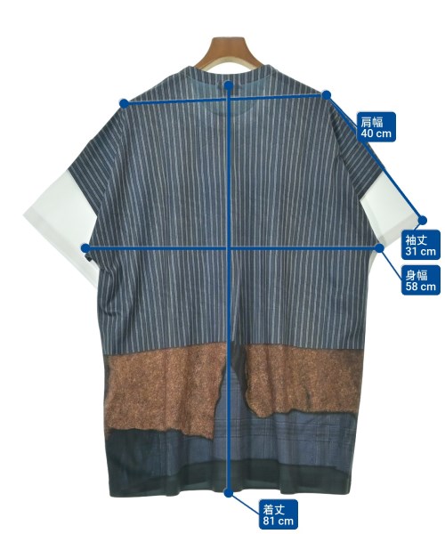 COMME des GARCONS HOMME PLUS（コムデギャルソンオムプリュス）Tシャツ・カットソー 紺 サイズ:L メンズ/2200677533223