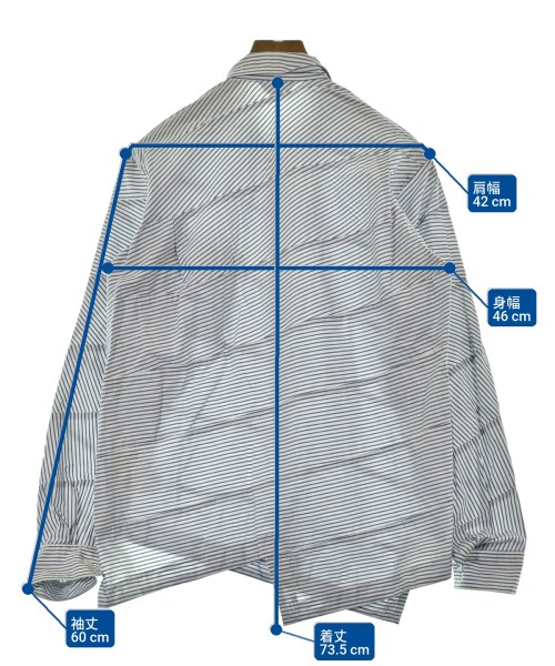 COMME des GARCONS HOMME PLUS（コムデギャルソンオムプリュス）カジュアルシャツ 白 サイズ:XS メンズ/2200681072046