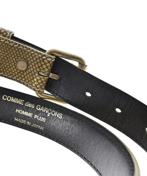 COMME des GARCONS HOMME PLUS（コムデギャルソンオムプリュス）ベルト ゴールド サイズ:- メンズ/2200681337497