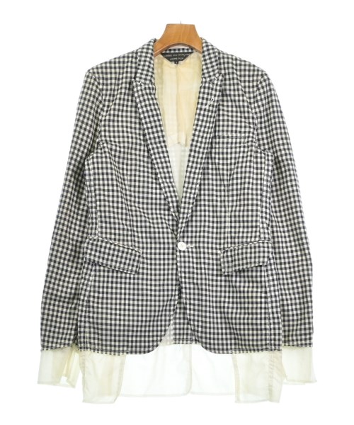 COMME des GARCONS HOMME PLUS(コムデギャルソンオムプリュス)カジュアルジャケット 黒 サイズ:S/2200681685024