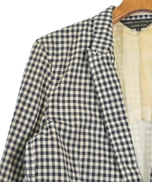 COMME des GARCONS HOMME PLUS（コムデギャルソンオムプリュス）カジュアルジャケット 黒 サイズ:S メンズ/2200681685024