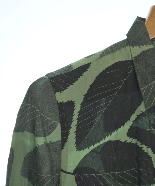 COMME des GARCONS HOMME PLUS（コムデギャルソンオムプリュス）カジュアルシャツ 緑 サイズ:M メンズ/2200682066068