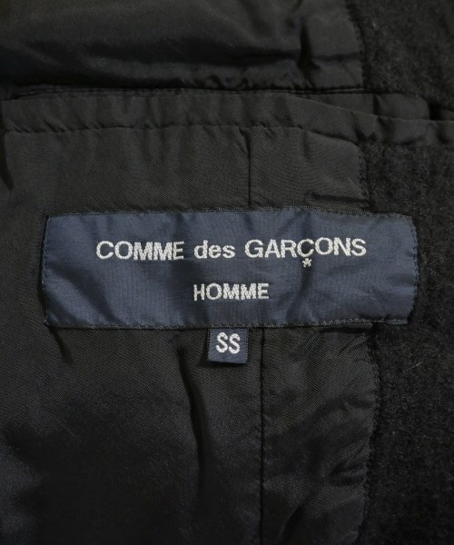 COMME des GARCONS HOMME PLUS（コムデギャルソンオムプリュス）カジュアルジャケット 黒 サイズ:SS メンズ/2200692938416