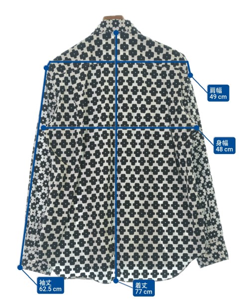 COMME des GARCONS HOMME PLUS（コムデギャルソンオムプリュス）カジュアルシャツ 黒 サイズ:M メンズ/2200693946021