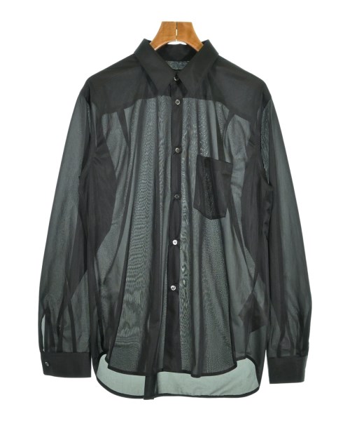COMME des GARCONS HOMME PLUS(コムデギャルソンオムプリュス)カジュアルシャツ 黒 サイズ:L/2200694187034