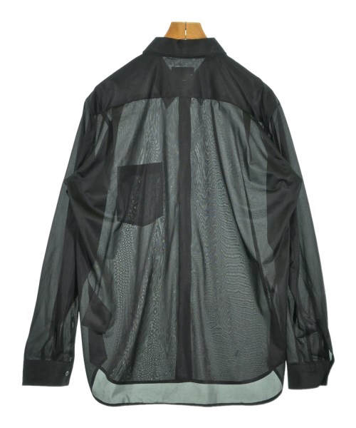 COMME des GARCONS HOMME PLUS（コムデギャルソンオムプリュス）カジュアルシャツ 黒 サイズ:L メンズ/2200694187034