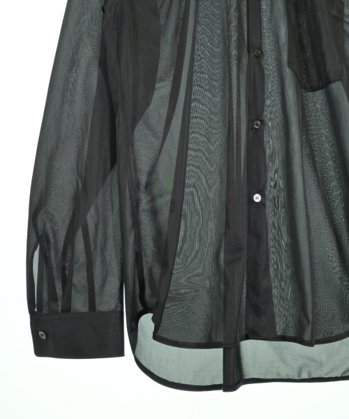 COMME des GARCONS HOMME PLUS（コムデギャルソンオムプリュス）カジュアルシャツ 黒 サイズ:L メンズ/2200694187034