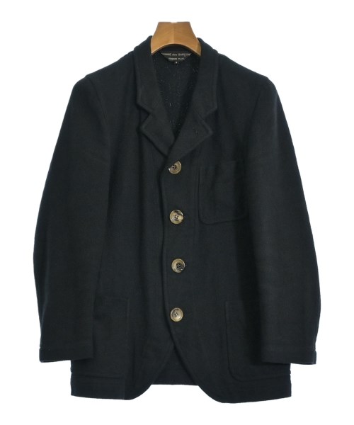 COMME des GARCONS HOMME PLUS(コムデギャルソンオムプリュス)カジュアルジャケット 黒 サイズ:S/2200695005016