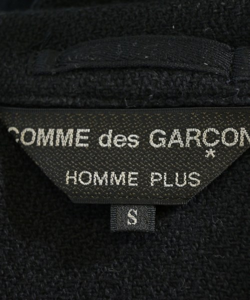 COMME des GARCONS HOMME PLUS（コムデギャルソンオムプリュス）カジュアルジャケット 黒 サイズ:S メンズ/2200695005016