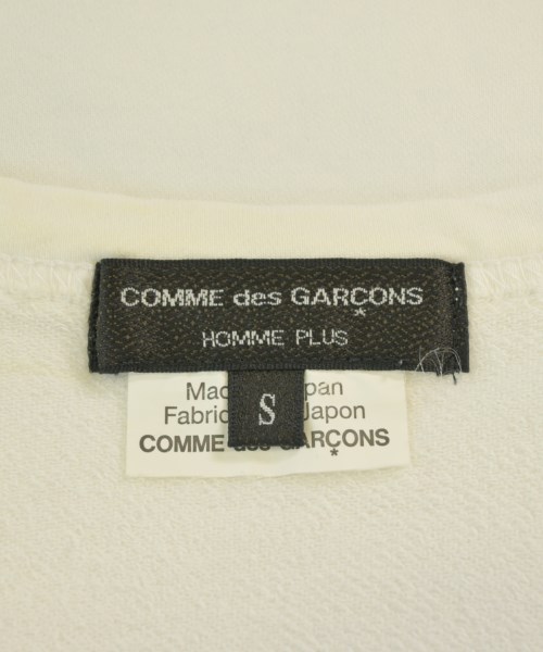 COMME des GARCONS HOMME PLUS（コムデギャルソンオムプリュス）Tシャツ・カットソー 白 サイズ:S メンズ/2200695140021