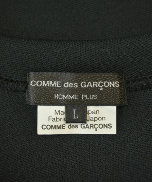 COMME des GARCONS HOMME PLUS（コムデギャルソンオムプリュス）Tシャツ・カットソー 黒 サイズ:L メンズ/2200695225018