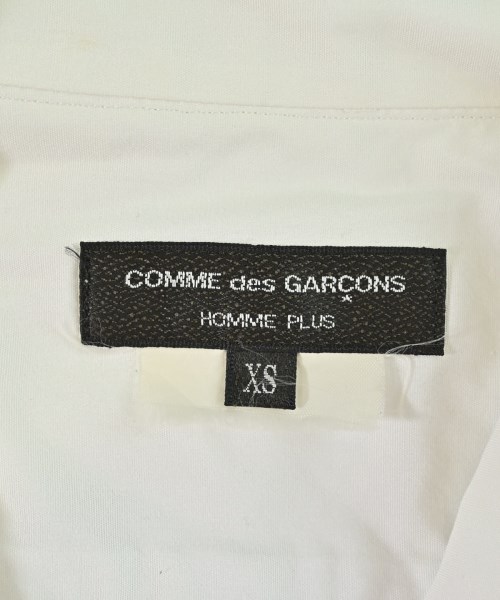 COMME des GARCONS HOMME PLUS（コムデギャルソンオムプリュス）カジュアルシャツ 白 サイズ:XS メンズ/2200616707098