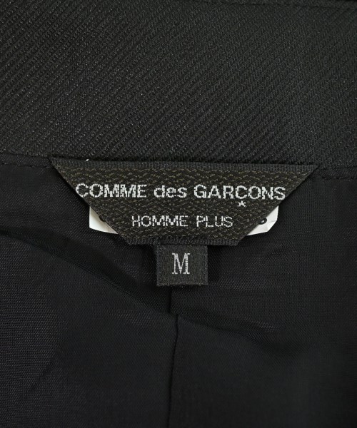 COMME des GARCONS HOMME PLUS（コムデギャルソンオムプリュス）カジュアルジャケット 黒 サイズ:M メンズ/2200695301057