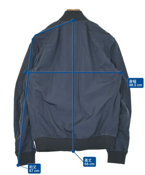 COMME des GARCONS HOMME PLUS（コムデギャルソンオムプリュス）ミリタリーブルゾン 紺 サイズ:S メンズ/2200695514013