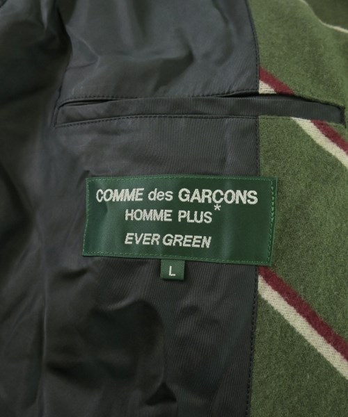 COMME des GARCONS HOMME PLUS（コムデギャルソンオムプリュス）カジュアルジャケット 緑 サイズ:L メンズ/2200695566012
