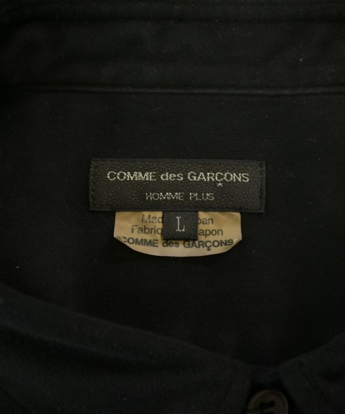 COMME des GARCONS HOMME PLUS（コムデギャルソンオムプリュス）カジュアルシャツ 黒 サイズ:L メンズ/2200695779016
